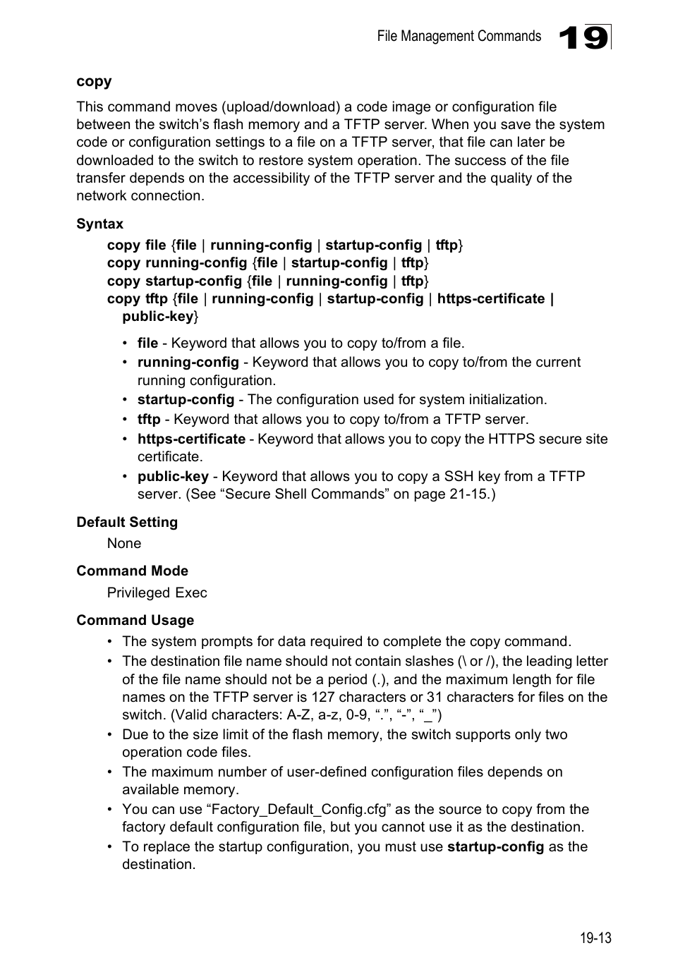 Copy | Edge Products ES3528-WDM User Manual | Page 291 / 556