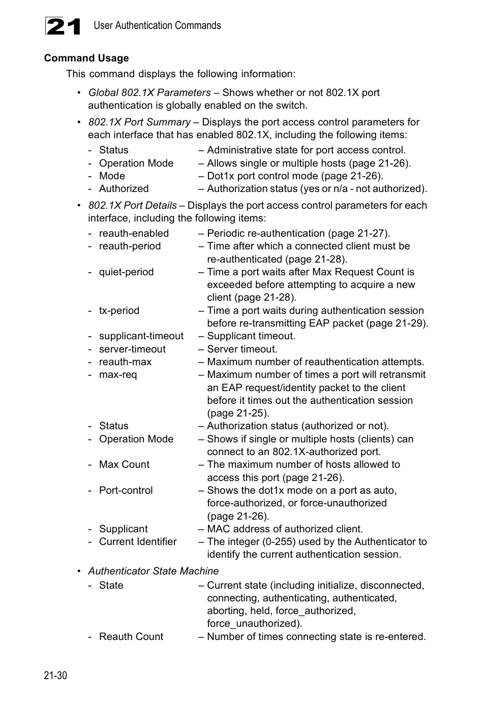 Edge Products ES3528-WDM User Manual | Page 366 / 556