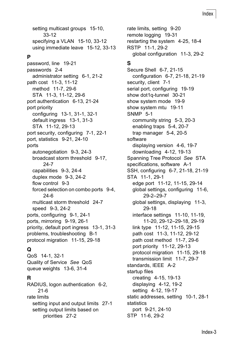 Edge Products ES3528-WDM User Manual | Page 553 / 556