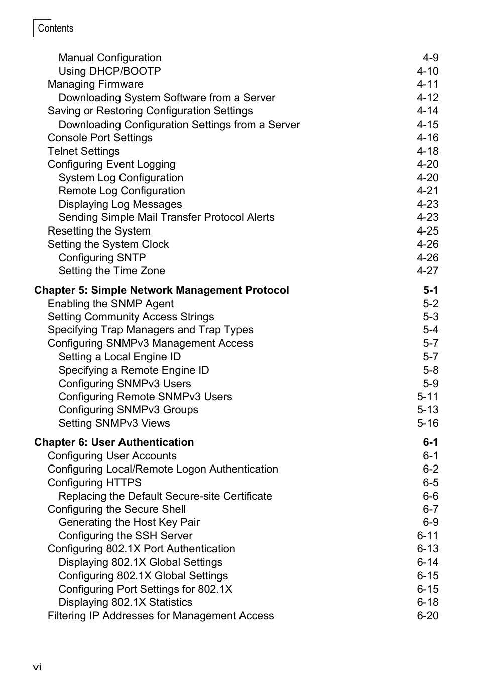 Edge Products ES3528-WDM User Manual | Page 6 / 556