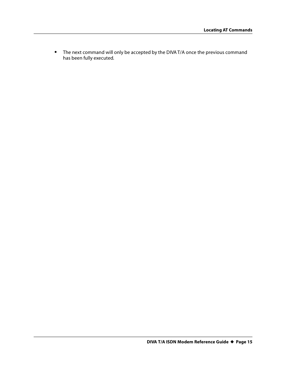 Eicon Networks DIVA T/A ISDN Modem User Manual | Page 15 / 66