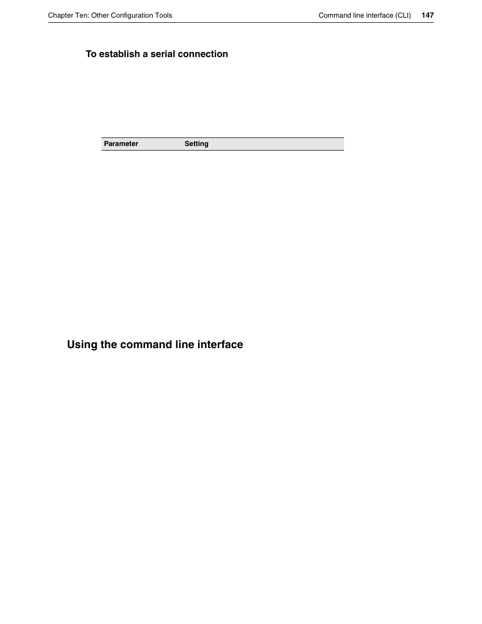 Using the command line interface | Eicon Networks DIVA LAN ISDN User Manual | Page 147 / 213
