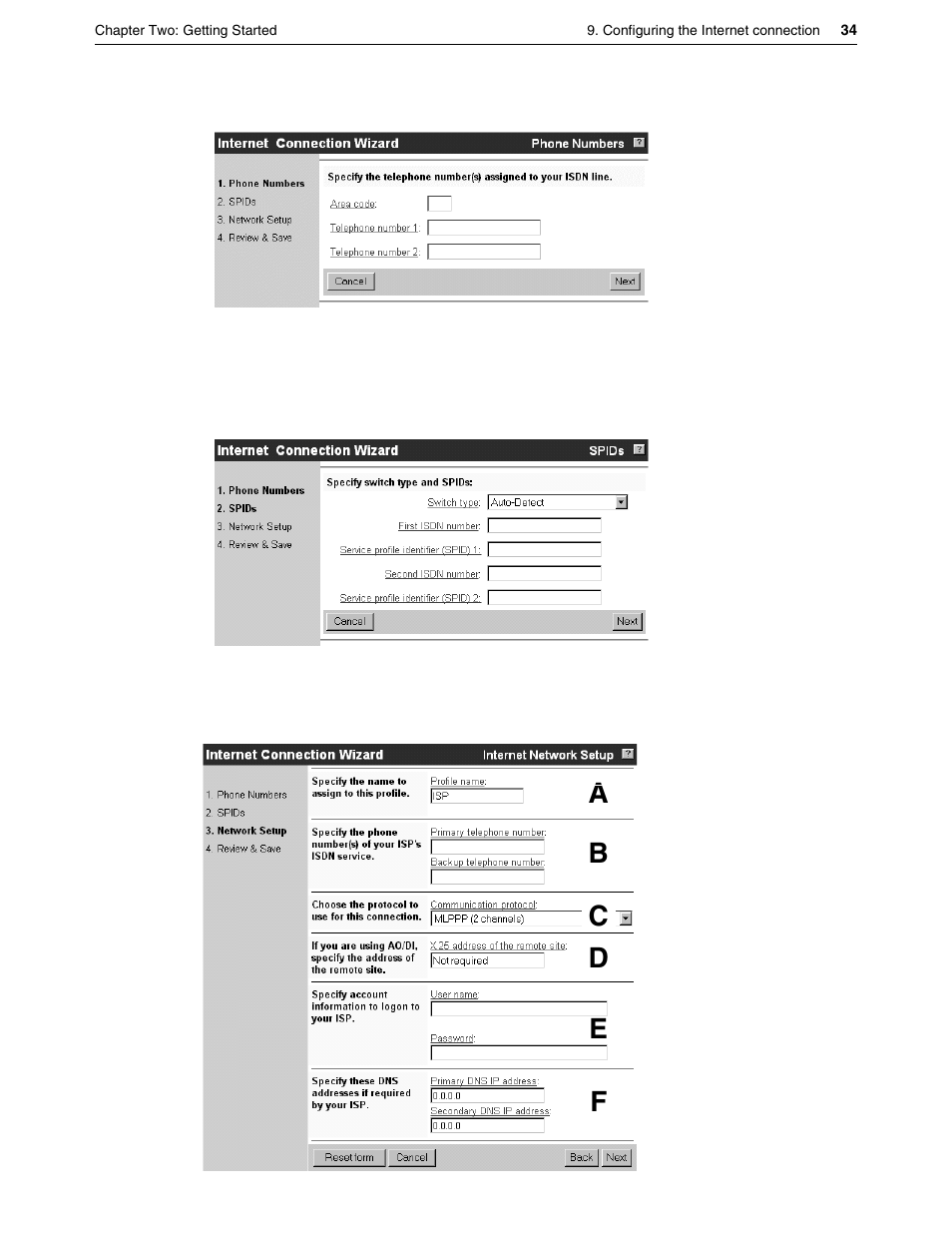 Eicon Networks DIVA LAN ISDN User Manual | Page 34 / 213