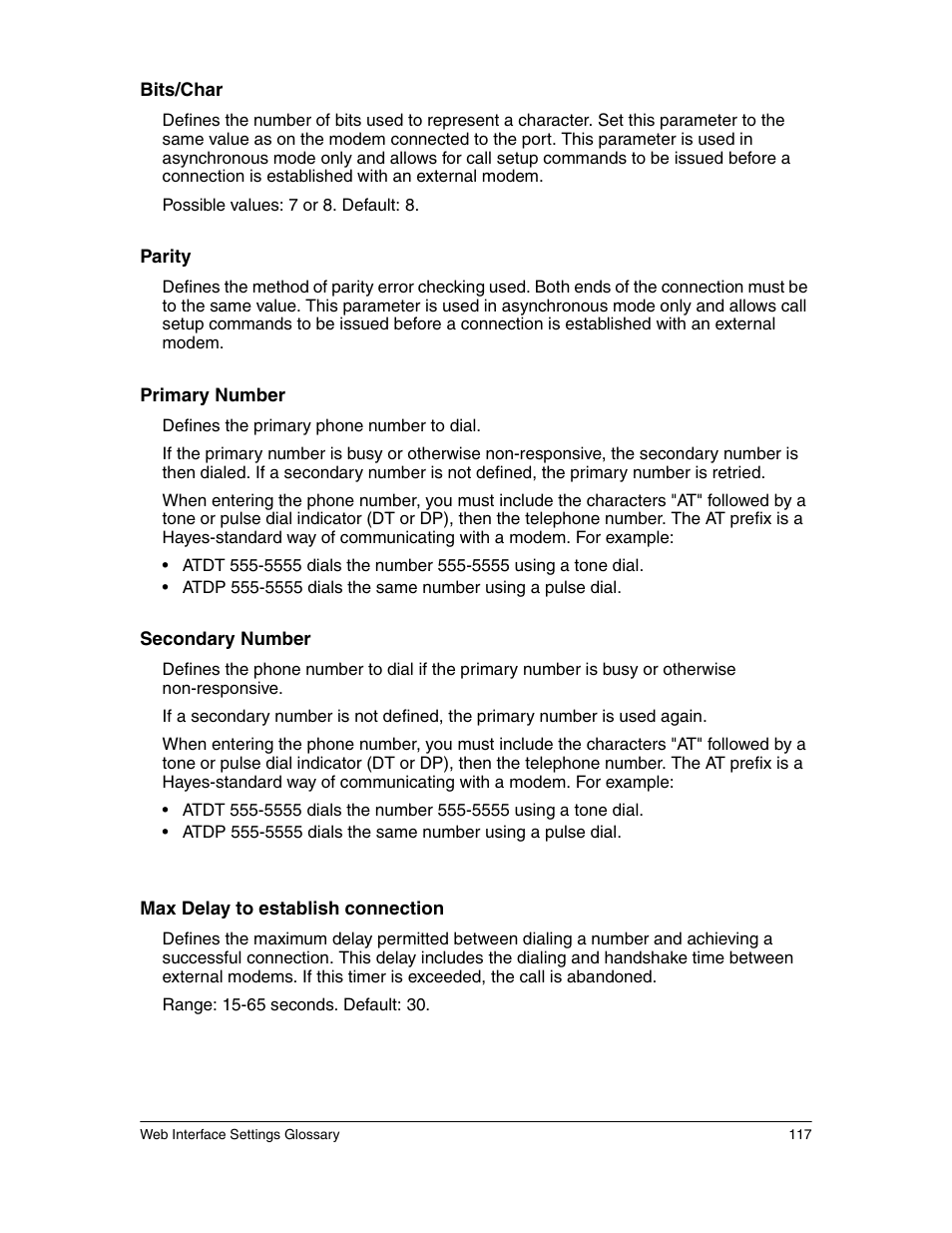 Eicon Networks 1550 User Manual | Page 117 / 157