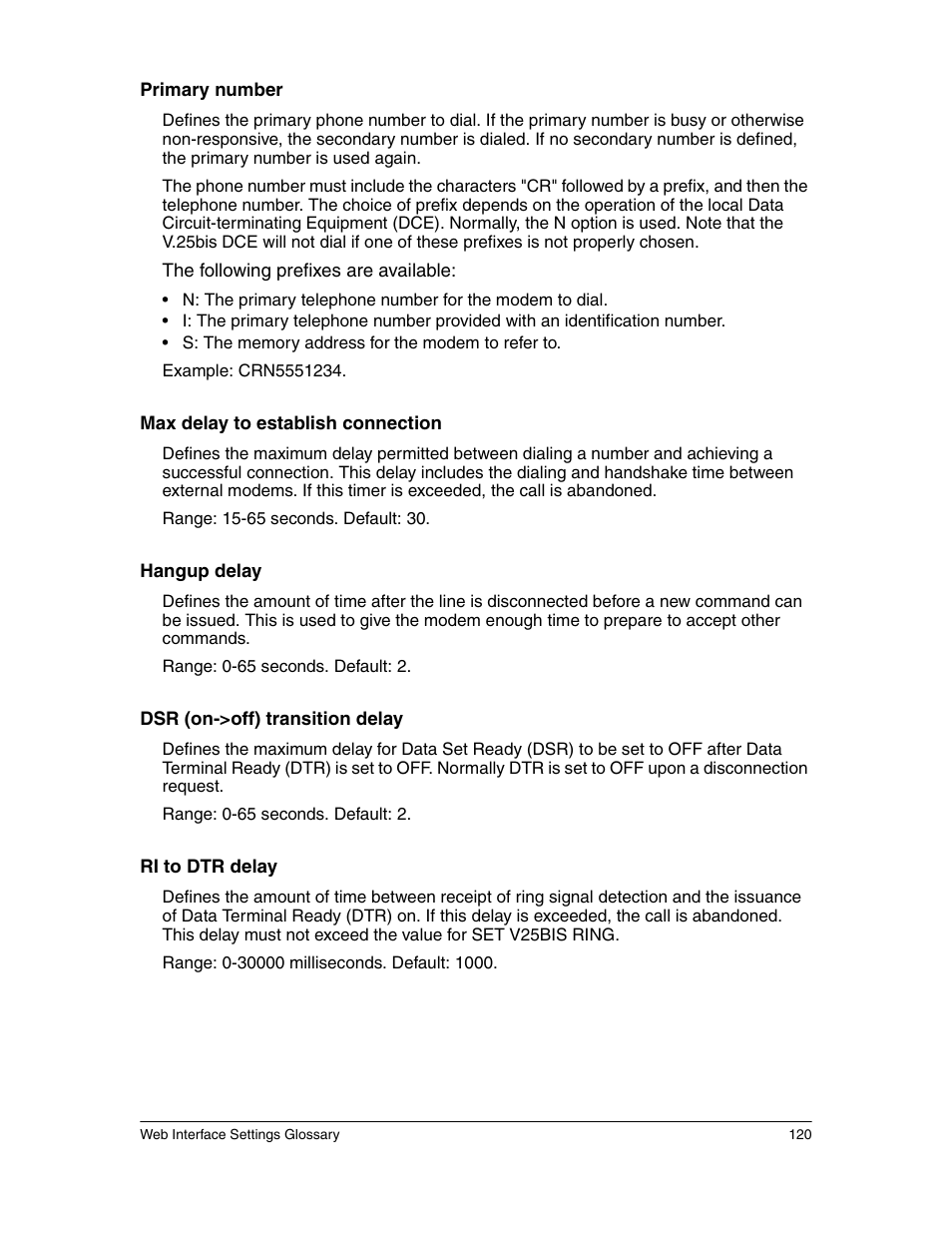 Eicon Networks 1550 User Manual | Page 120 / 157