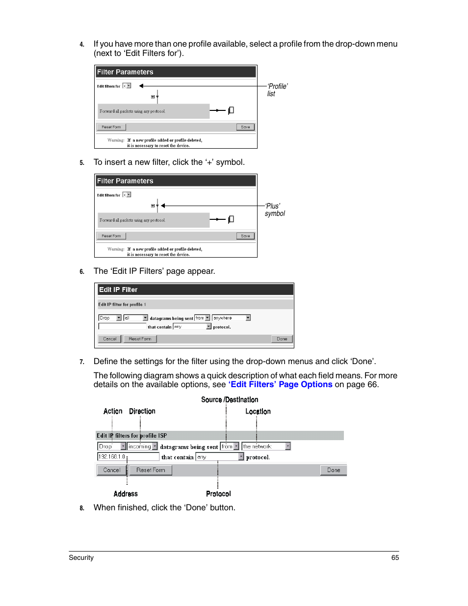 Eicon Networks 1550 User Manual | Page 65 / 157