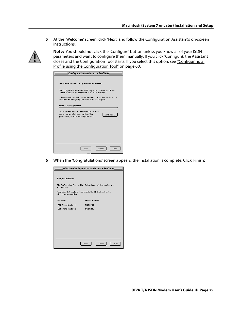 Eicon Networks DIVA T/A ISDN User Manual | Page 29 / 146