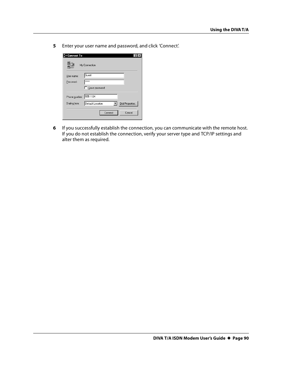 Eicon Networks DIVA T/A ISDN User Manual | Page 90 / 146
