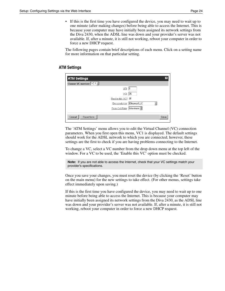Eicon Networks Diva 2430 User Manual | Page 24 / 68