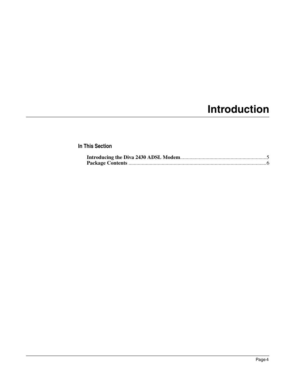 Introduction | Eicon Networks Diva 2430 User Manual | Page 4 / 68