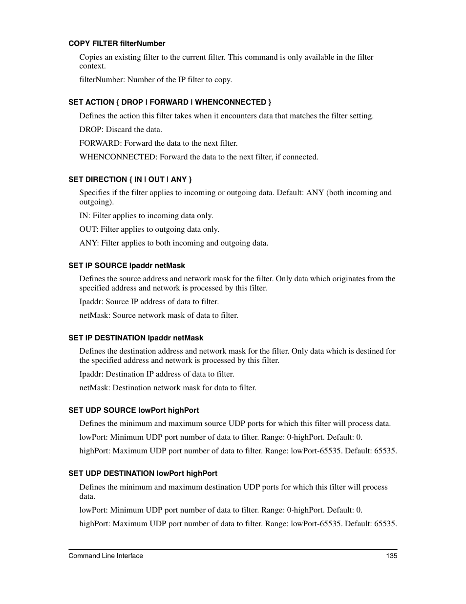 Eicon Networks 1530 User Manual | Page 135 / 162