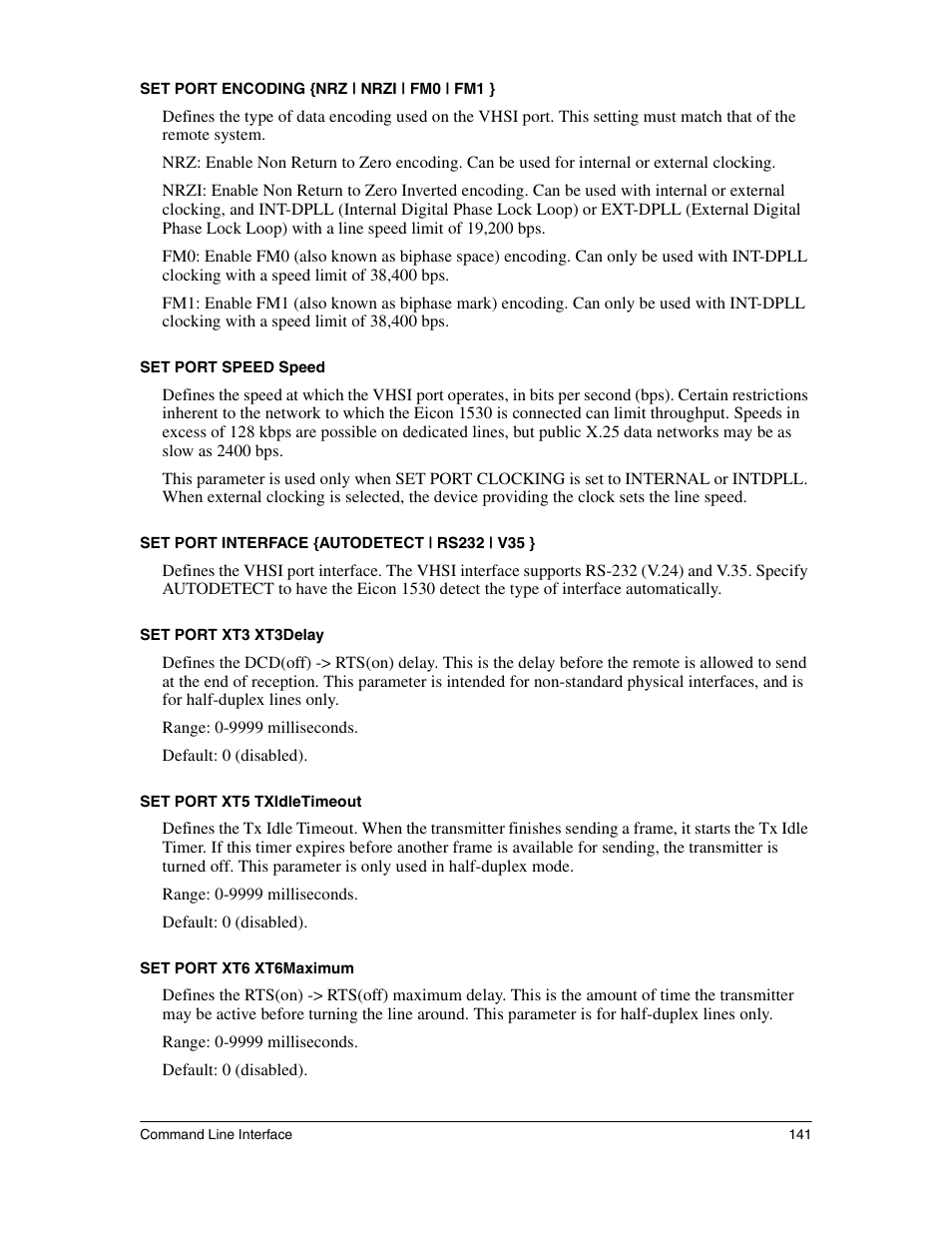 Eicon Networks 1530 User Manual | Page 141 / 162