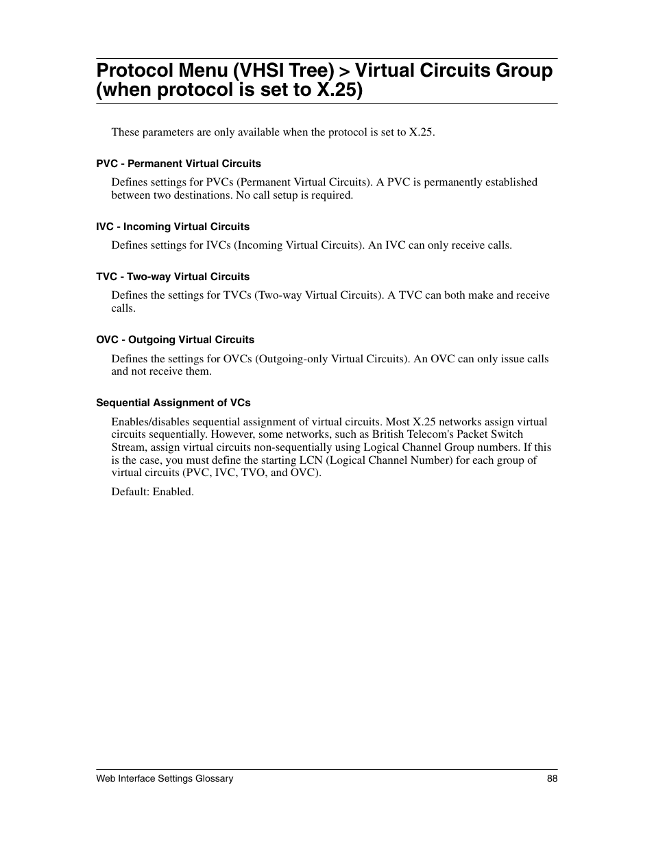 Eicon Networks 1530 User Manual | Page 88 / 162