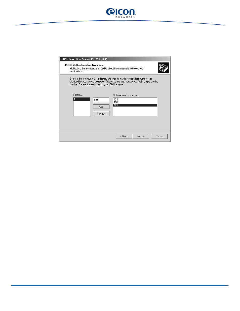 Eicon Networks V8.3 User Manual | Page 20 / 76