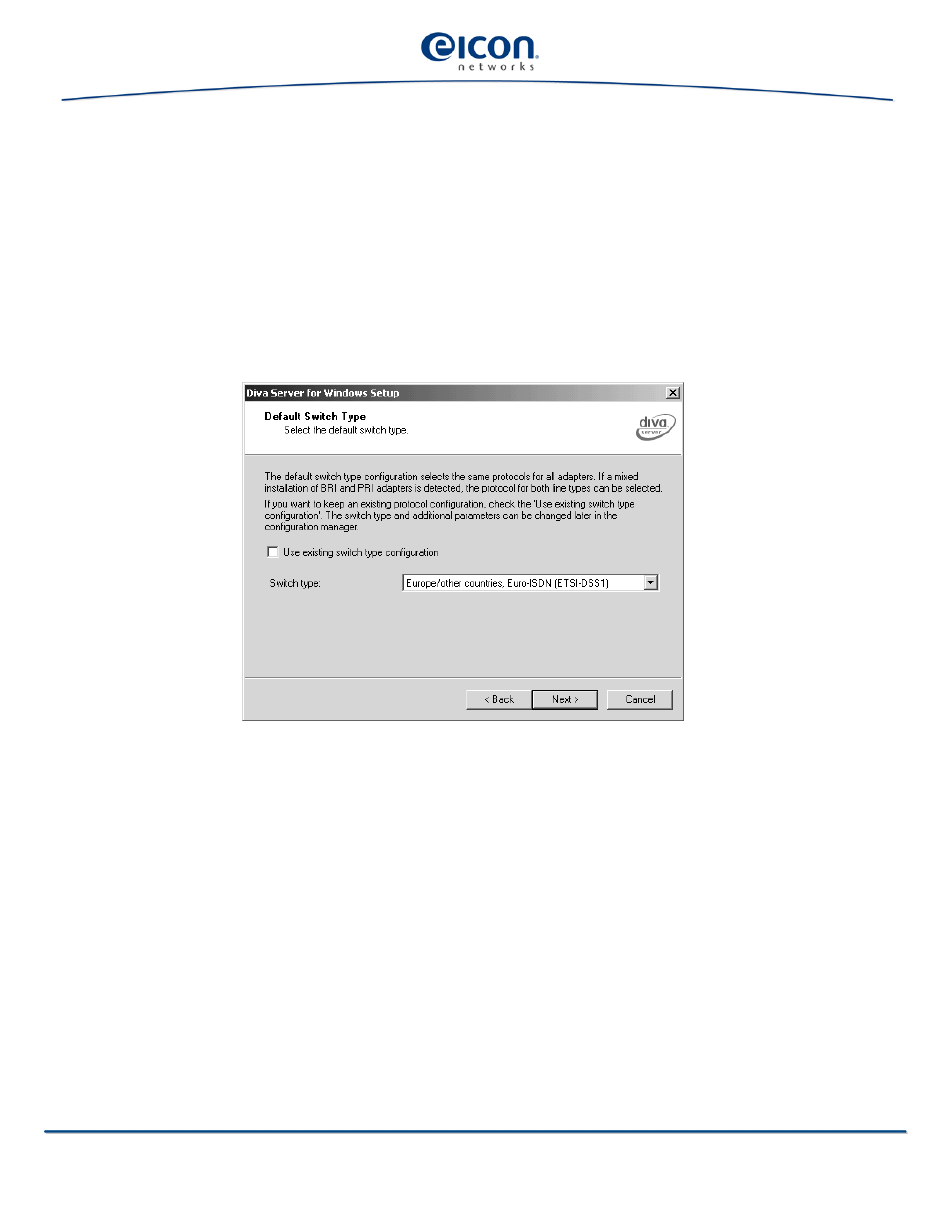 Eicon Networks V8.3 User Manual | Page 24 / 76