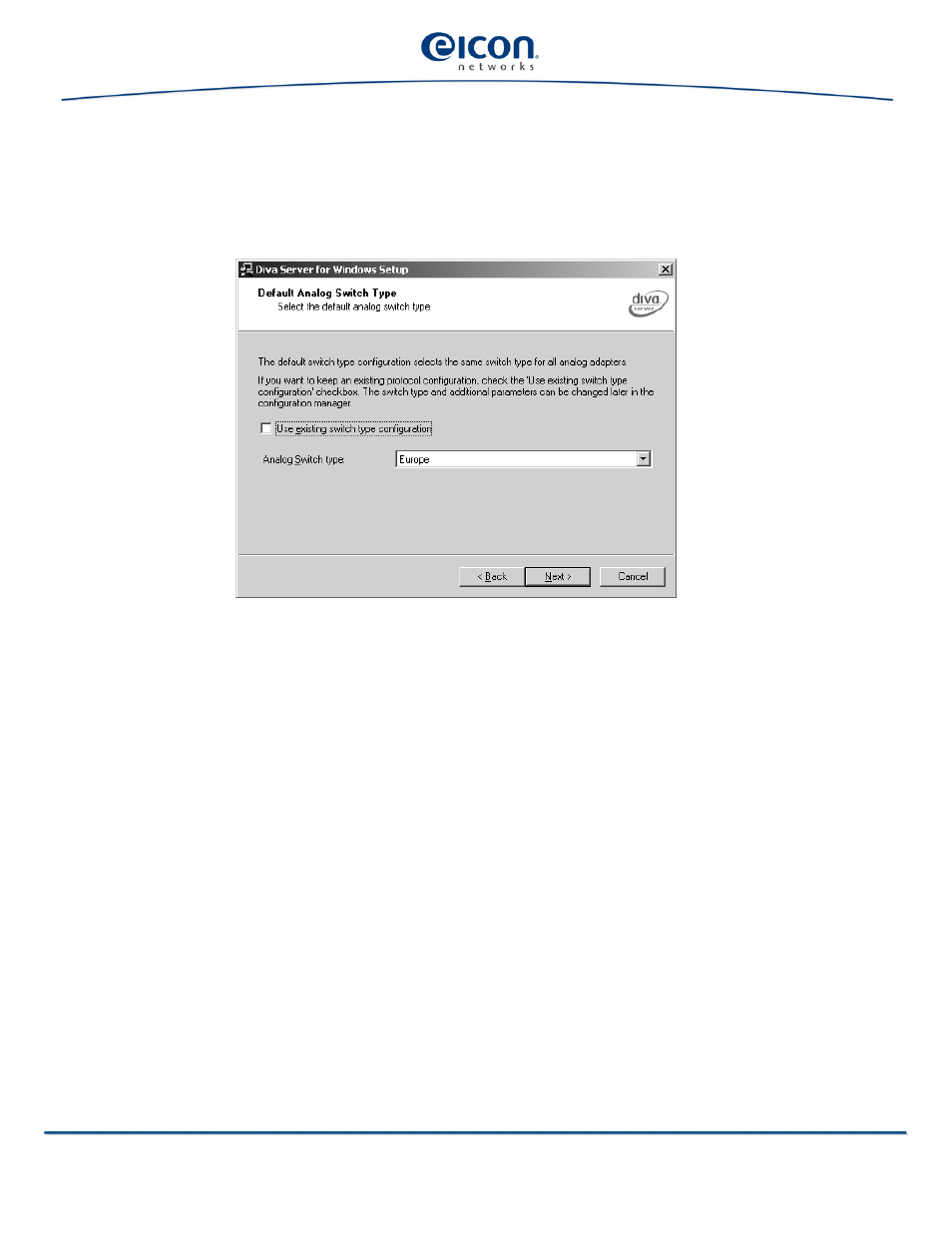 Eicon Networks V8.3 User Manual | Page 25 / 76
