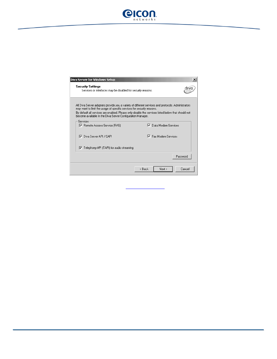 Eicon Networks V8.3 User Manual | Page 27 / 76