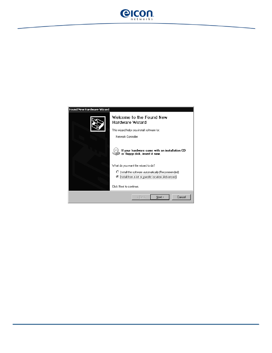 Eicon Networks V8.3 User Manual | Page 36 / 76