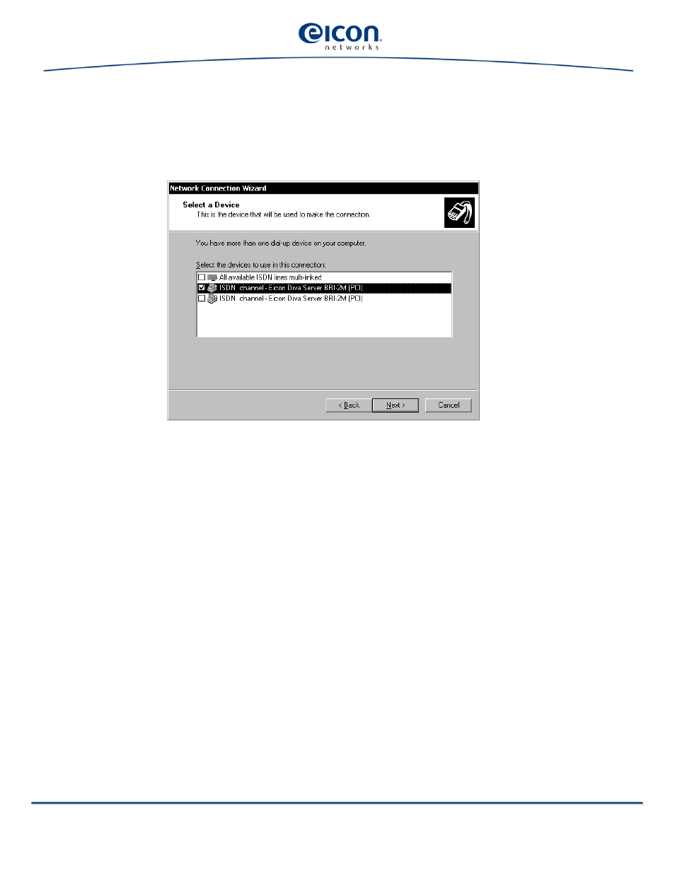 Eicon Networks V8.3 User Manual | Page 46 / 76