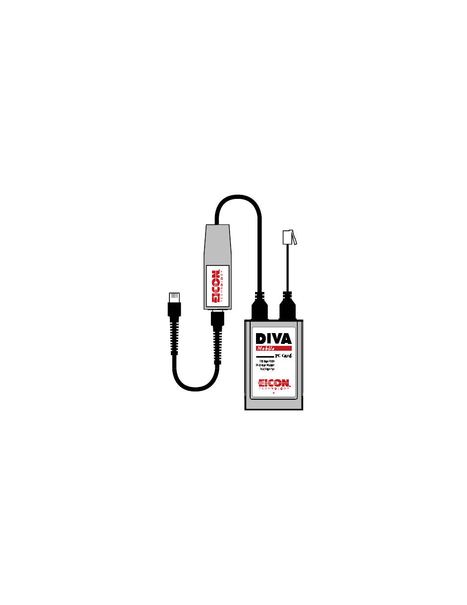 Installation of the diva mobile pc card | Eicon Networks 800-241 User Manual | Page 10 / 52