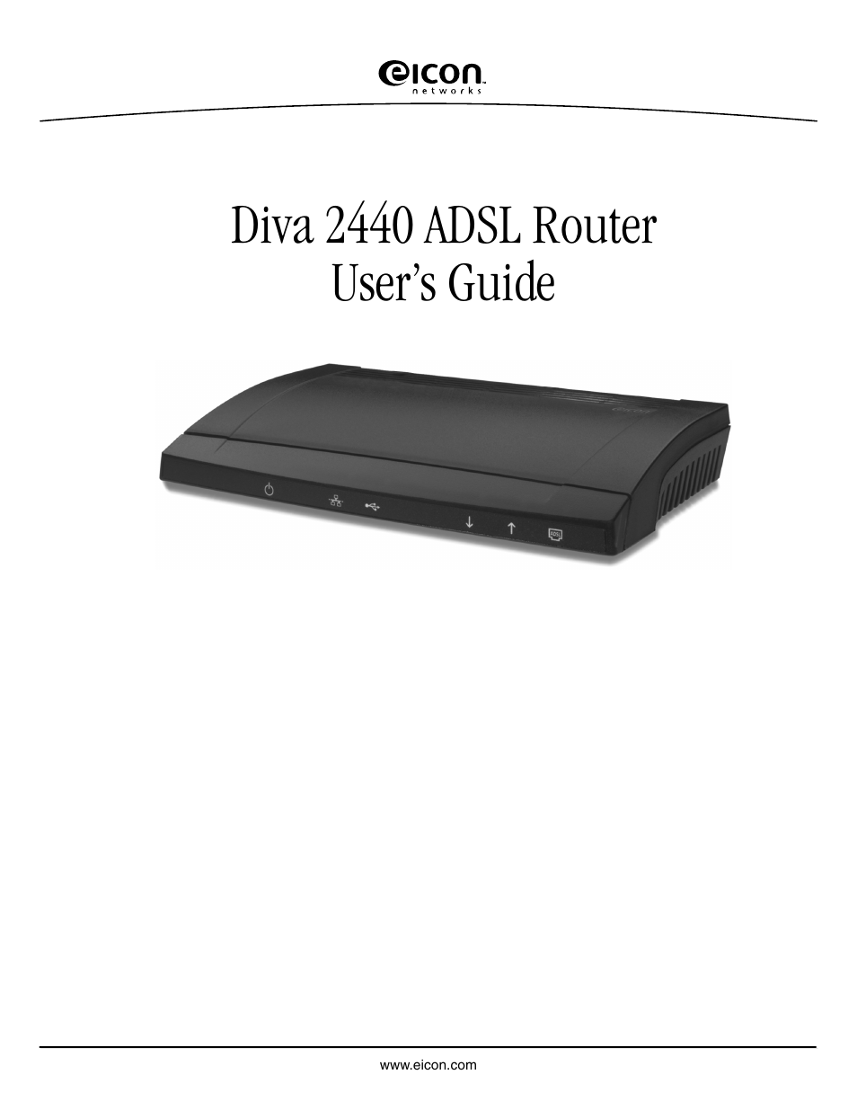 Eicon Networks Diva 2440 User Manual | 94 pages