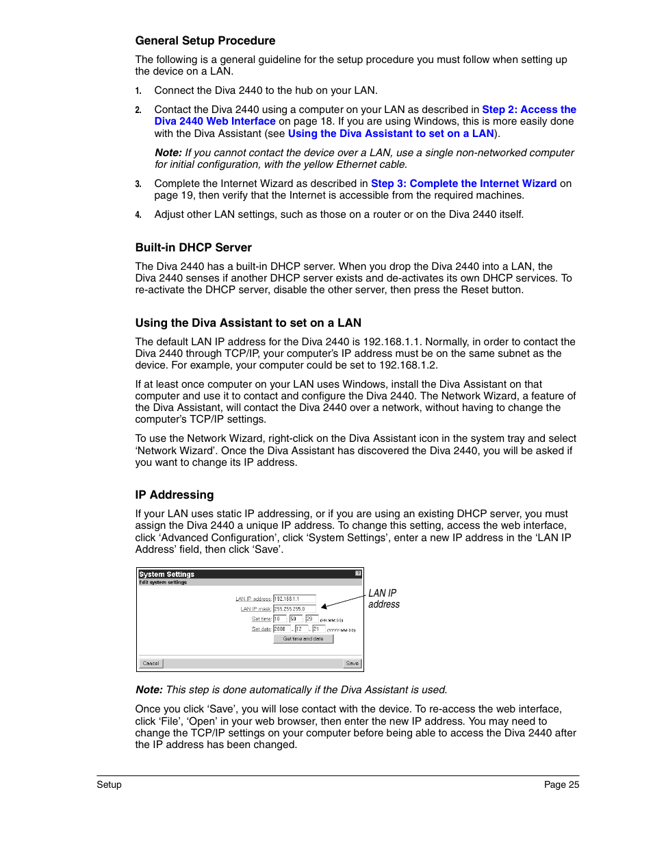 Eicon Networks Diva 2440 User Manual | Page 25 / 94