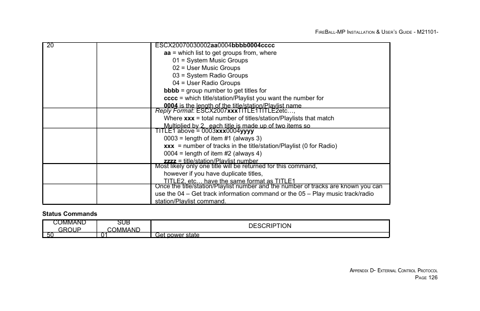 Escient MP-100 User Manual | Page 126 / 161