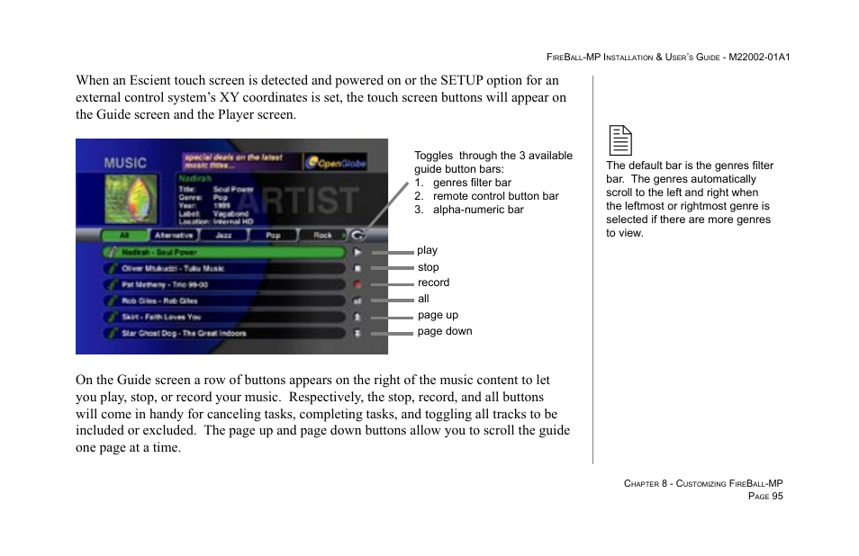 Escient MP-100 User Manual | Page 95 / 161