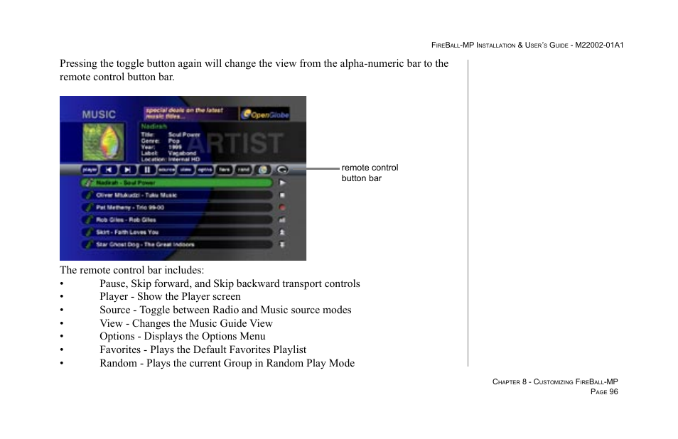 Escient MP-100 User Manual | Page 96 / 161