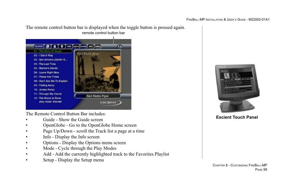 Escient MP-100 User Manual | Page 99 / 161