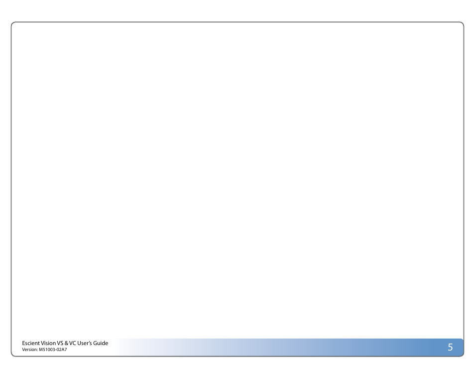 Escient VISION M51003-02A7 User Manual | Page 5 / 42