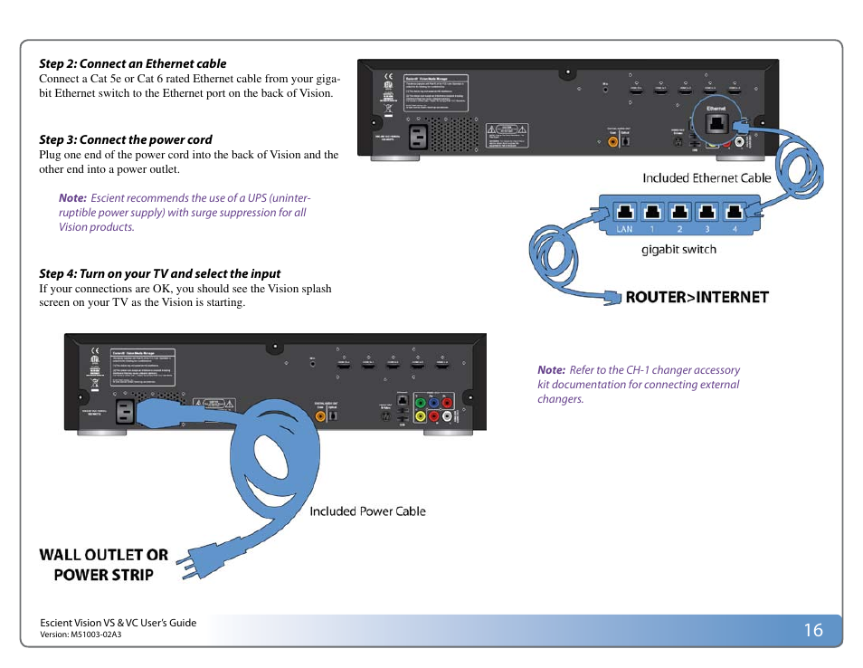 Escient VISION M51003-02A3 User Manual | Page 16 / 41