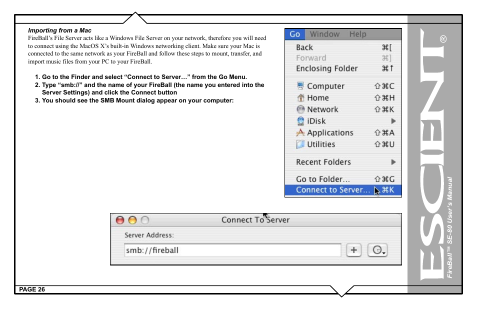 Escient SE-80 User Manual | Page 26 / 92