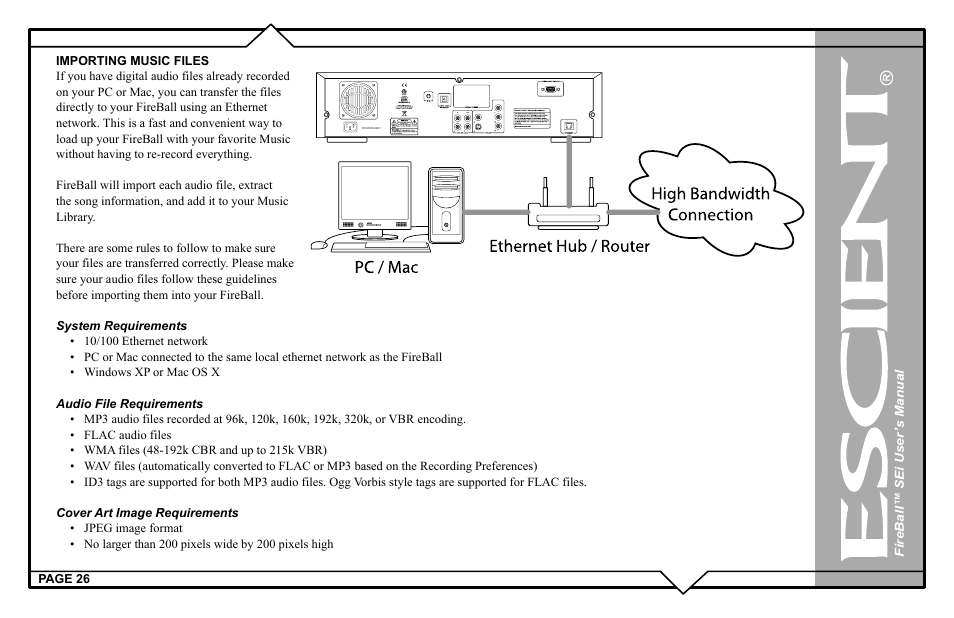 Escient FireBall Media Management system User Manual | Page 26 / 98