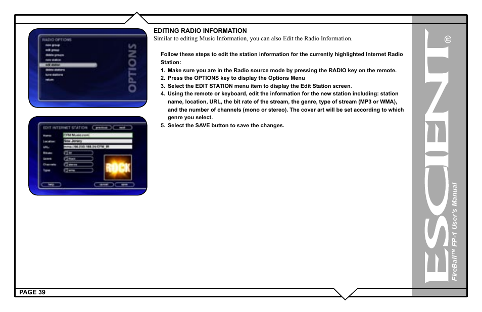 Escient M51001-01A1 User Manual | Page 39 / 77