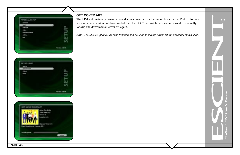 Escient M51001-01A1 User Manual | Page 43 / 77