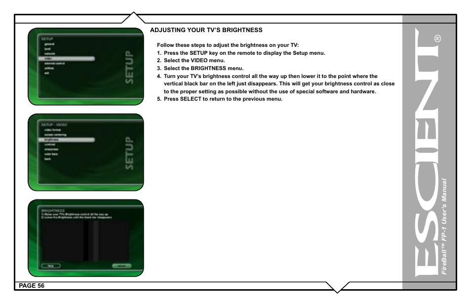 Escient M51001-01A1 User Manual | Page 56 / 77