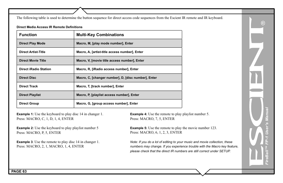 Escient M51001-01A1 User Manual | Page 63 / 77