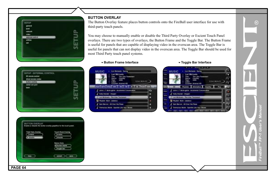 Escient M51001-01A1 User Manual | Page 64 / 77