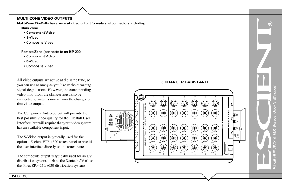 Escient FireBall AVX User Manual | Page 28 / 132