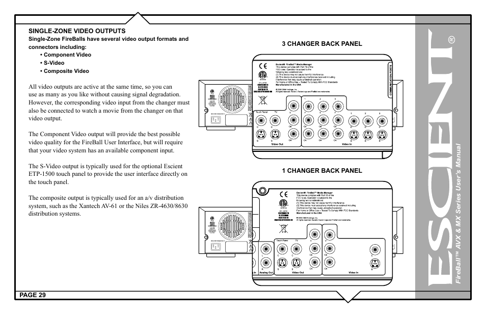 Escient FireBall AVX User Manual | Page 29 / 132