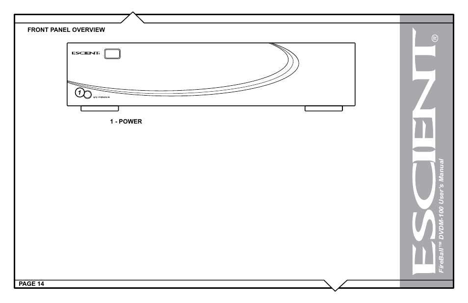 Escient DVDM-100 User Manual | Page 14 / 107