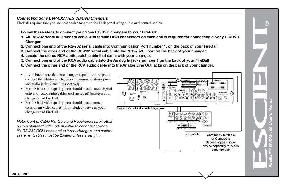 Escient DVDM-100 User Manual | Page 20 / 107