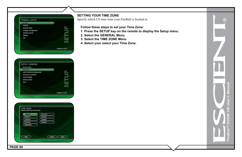 Escient DVDM-100 User Manual | Page 69 / 107