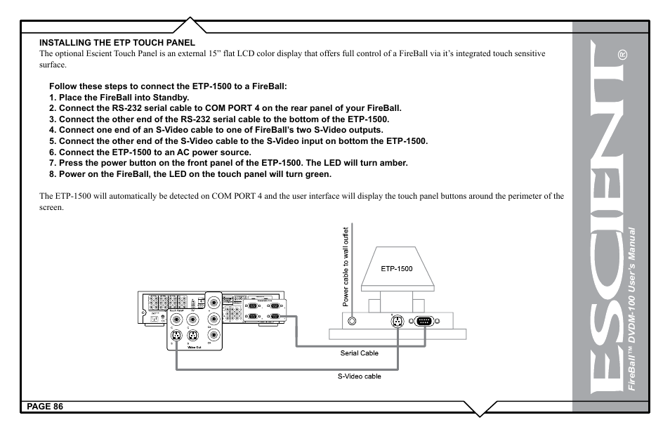 Escient DVDM-100 User Manual | Page 86 / 107