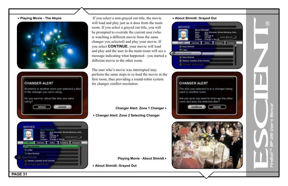 Escient MP-200 User Manual | Page 31 / 93