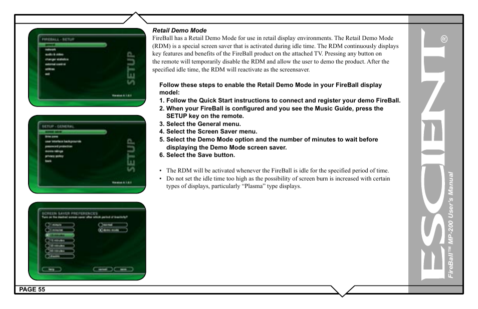 Escient MP-200 User Manual | Page 55 / 93
