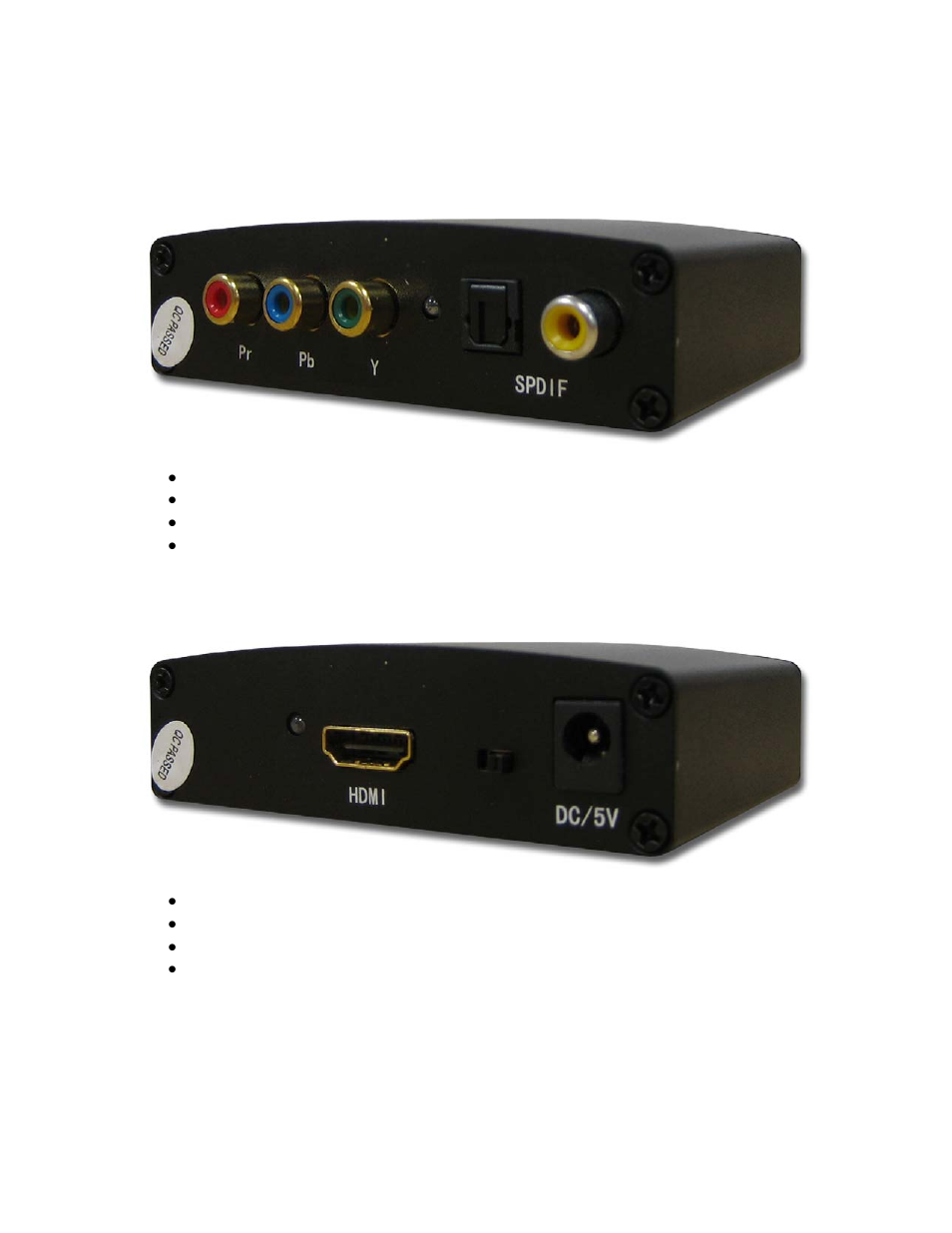 Escient Adapter Kit CH-1 User Manual | Page 4 / 8