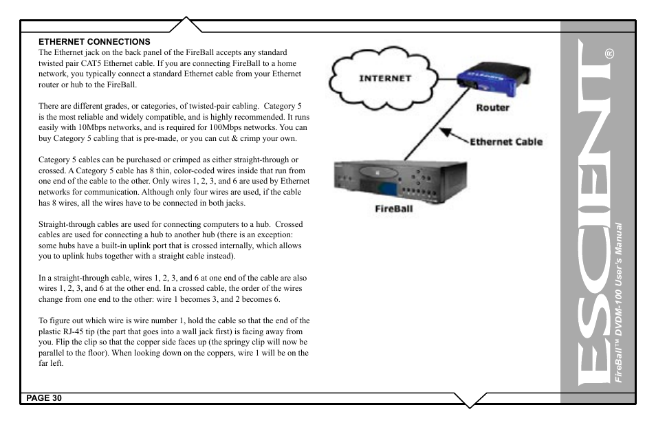 Escient FIREBALL DVDM-100 User Manual | Page 30 / 107