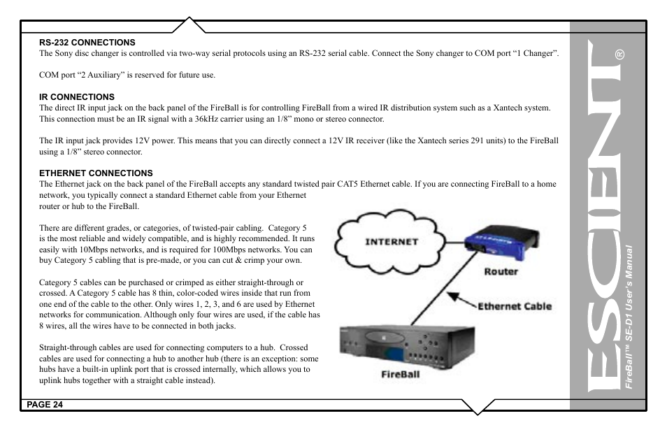 Escient SE-D1 User Manual | Page 24 / 90